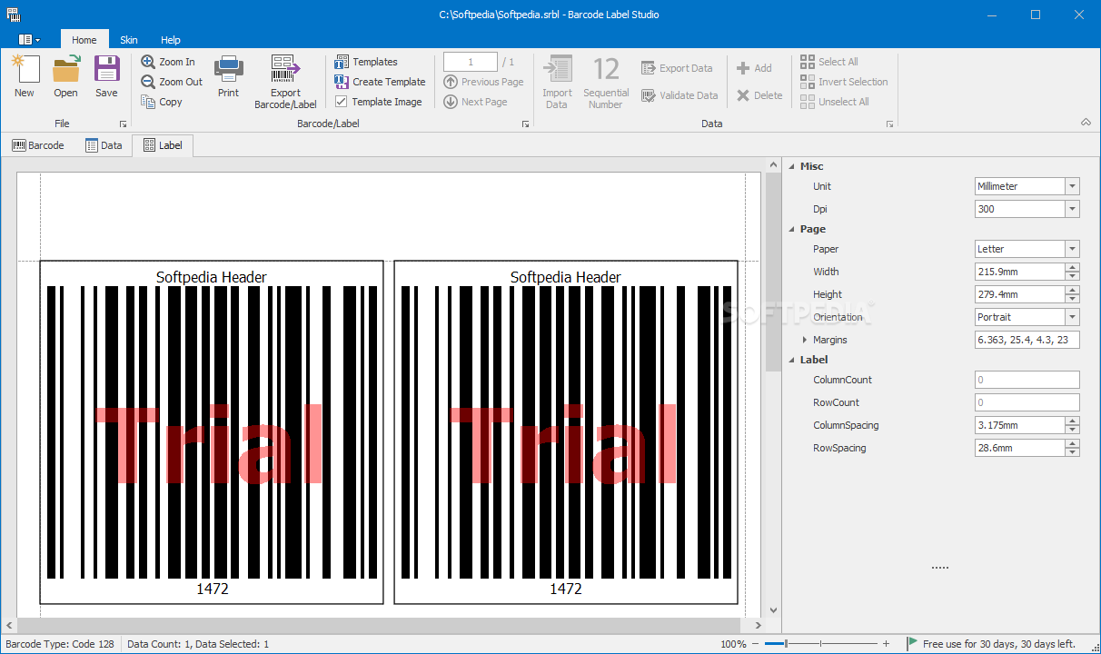 64 bit barcode creator program for the mac